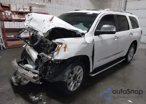 2018 Toyota Sequoia Limited 5.7L V8 from USA, damaged, VIN 5TDJY5G10JS156918
